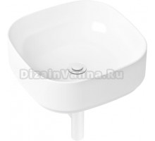 Раковина Lavinia Boho Bathroom Sink Slim 21520249 с сифоном и донным клапаном, белый матовый