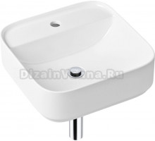 Раковина Lavinia Boho Bathroom Sink Slim 21520275 с сифоном и донным клапаном, хром