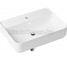 Раковина Lavinia Boho Bathroom Sink Slim 21520325 с сифоном и донным клапаном, хром