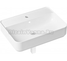 Раковина Lavinia Boho Bathroom Sink Slim 21520347 с сифоном и донным клапаном, белый матовый