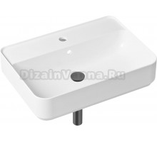 Раковина Lavinia Boho Bathroom Sink Slim 21520362 с сифоном и донным клапаном, черный матовый