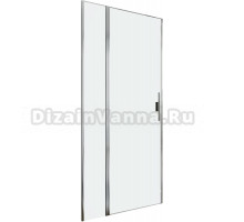 Душевая дверь в нишу Allen Brau Priority 3.31025.00 90 см, профиль хром, стекло прозрачное Optiwhite