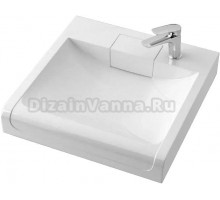 Раковина Bauedge Cerama MY2012 60х60 см, белая, с кронштейнами
