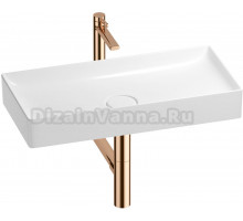 Комплект Wellsee Pure BY 201002749 белый глянцевый, розовое золото, 4 в 1