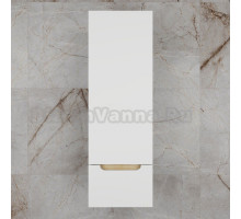Шкаф-пенал Style Line Бали 36 подвесной, белый софт