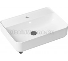 Раковина Lavinia Boho Bathroom Sink Slim 21520372 с сифоном и донным клапаном, черный матовый