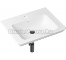 Раковина Lavinia Boho Bathroom Sink Slim 21520385 с сифоном и донным клапаном, черный матовый