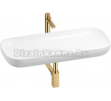 Комплект Wellsee Croquis 201002003 белый глянцевый, золото, 4 в 1