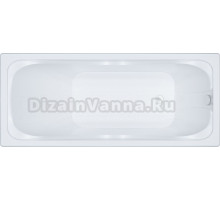 Акриловая ванна ARAGUT Классик 170x70 см, с ножками