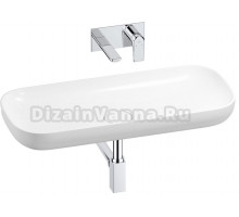 Комплект Wellsee Croquis 201002006 С ВНУТРЕННЕЙ ЧАСТЬЮ, белый глянцевый, хром, 4 в 1