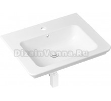 Раковина Lavinia Boho Bathroom Sink Slim 21520401 с сифоном и донным клапаном, белый матовый