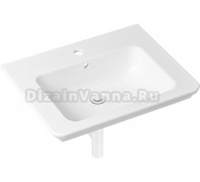 Раковина Lavinia Boho Bathroom Sink Slim 21520421 с сифоном и донным клапаном, белый матовый