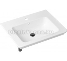 Раковина Lavinia Boho Bathroom Sink Slim 21520425 с сифоном и донным клапаном, черный матовый