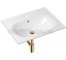 Раковина Lavinia Boho Bathroom Sink 21520441 с сифоном и донным клапаном, золото