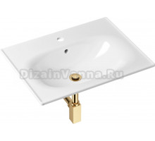 Раковина Lavinia Boho Bathroom Sink 21520451 с сифоном и донным клапаном, золото