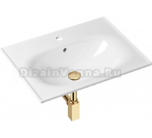 Раковина Lavinia Boho Bathroom Sink 21520452 с сифоном и донным клапаном, золото