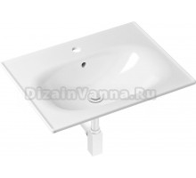 Раковина Lavinia Boho Bathroom Sink 21520455 с сифоном и донным клапаном, белый матовый