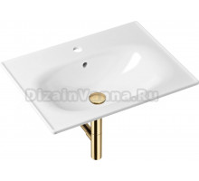 Раковина Lavinia Boho Bathroom Sink 21520462 с сифоном и донным клапаном, золото