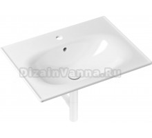 Раковина Lavinia Boho Bathroom Sink 21520466 с сифоном и донным клапаном, белый матовый