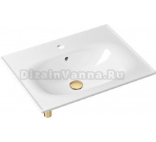 Раковина Lavinia Boho Bathroom Sink 21520482 с сифоном и донным клапаном, золото