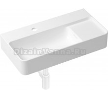 Раковина Lavinia Boho Bathroom Sink Slim 21520500 с сифоном и донным клапаном, белый матовый