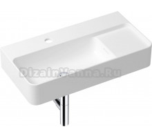 Раковина Lavinia Boho Bathroom Sink Slim 21520512 с сифоном и донным клапаном, хром