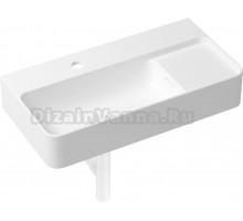 Раковина Lavinia Boho Bathroom Sink Slim 21520520 с сифоном и донным клапаном, белый матовый