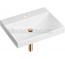 Раковина Lavinia Boho Bathroom Sink 21520552 с сифоном и донным клапаном, розовое золото