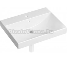 Раковина Lavinia Boho Bathroom Sink 21520554 с сифоном и донным клапаном, белый матовый