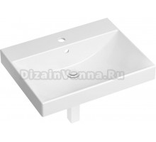 Раковина Lavinia Boho Bathroom Sink 21520564 с сифоном и донным клапаном, белый матовый