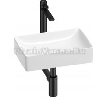 Комплект Wellsee Pure BY 201002527 глянцевый белый, матовый черный, 4 в 1