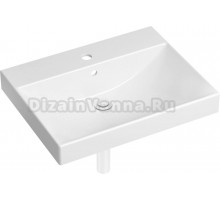 Раковина Lavinia Boho Bathroom Sink 21520584 с сифоном и донным клапаном, белый матовый
