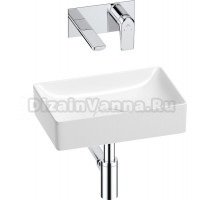 Комплект Wellsee Pure BY 201002531 С ВНУТРЕННЕЙ ЧАСТЬЮ, глянцевый белый, хром, 4 в 1