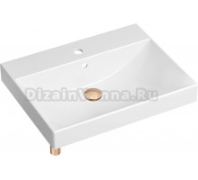 Раковина Lavinia Boho Bathroom Sink 21520593 с сифоном и донным клапаном, розовое золото