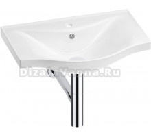 Раковина Wellsee Bisou 201001586 50, с сифоном, хром