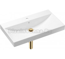 Раковина Lavinia Boho Bathroom Sink 21520624 с сифоном и донным клапаном, золото