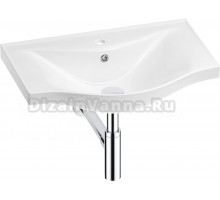 Раковина Wellsee Bisou 201001641 60, с сифоном, хром