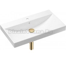 Раковина Lavinia Boho Bathroom Sink 21520625 с сифоном и донным клапаном, золото