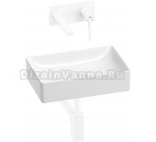 Комплект Wellsee Pure BY 201002555 С ВНУТРЕННЕЙ ЧАСТЬЮ, глянцевый белый, матовый белый, 4 в 1