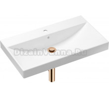 Раковина Lavinia Boho Bathroom Sink 21520626 с сифоном и донным клапаном, розовое золото