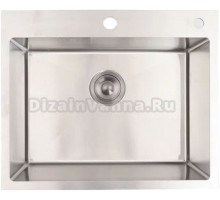 Мойка кухонная Alcora Monaco 3040058S Satin, с сифоном