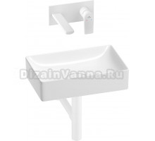 Комплект Wellsee Pure BY 201002565 С ВНУТРЕННЕЙ ЧАСТЬЮ, глянцевый белый, матовый белый, 4 в 1