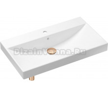 Раковина Lavinia Boho Bathroom Sink 21520647 с сифоном и донным клапаном, розовое золото