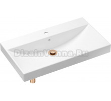 Раковина Lavinia Boho Bathroom Sink 21520646 с сифоном и донным клапаном, розовое золото