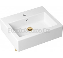 Раковина Lavinia Boho Bathroom Sink 21520698 с сифоном и донным клапаном, золото
