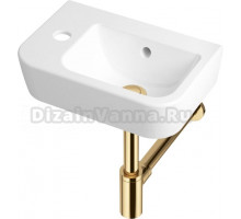Рукомойник Lavinia Boho One 21520710 с сифоном и донным клапаном, золото