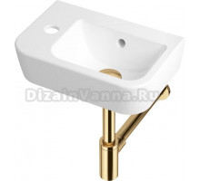 Рукомойник Lavinia Boho One 21520711 с сифоном и донным клапаном, золото