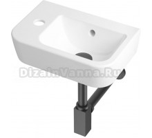 Рукомойник Lavinia Boho One 21520719 с сифоном и донным клапаном, черный матовый