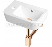 Рукомойник Lavinia Boho One 21520722 с сифоном и донным клапаном, розовое золото