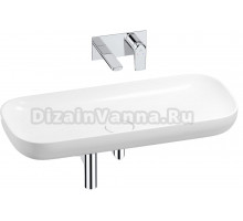 Комплект Wellsee Croquis 201002066 С ВНУТРЕННЕЙ ЧАСТЬЮ, белый глянцевый, хром, 4 в 1